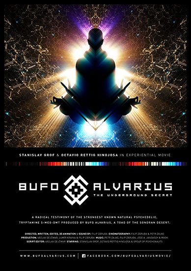 movie poster Bufo Alvarius - The Underground Secret